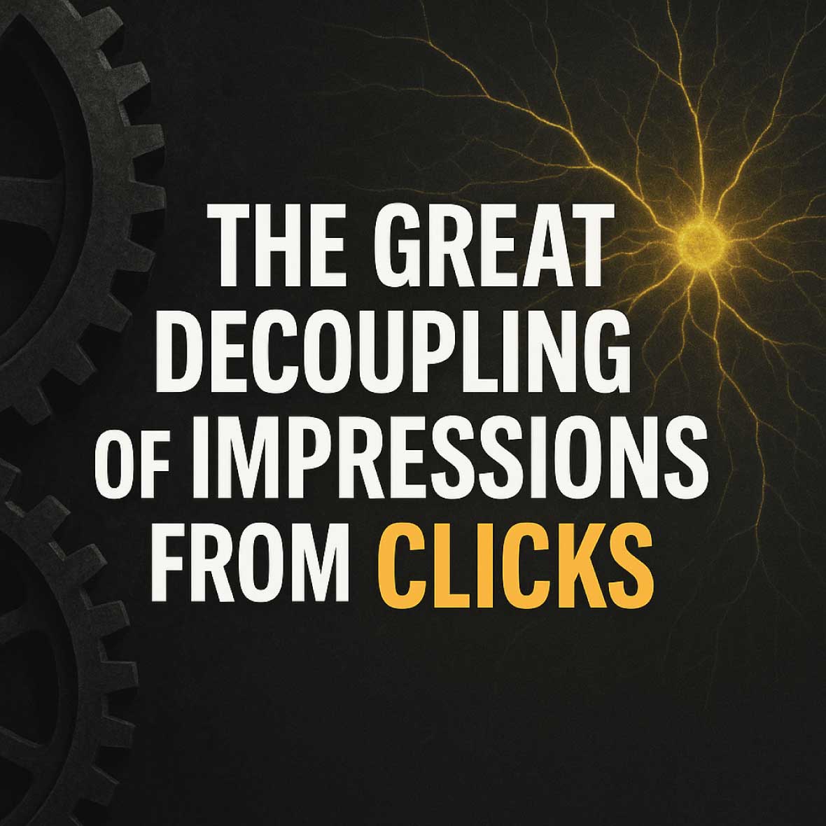 The Great Decoupling of Impressions From Clicks